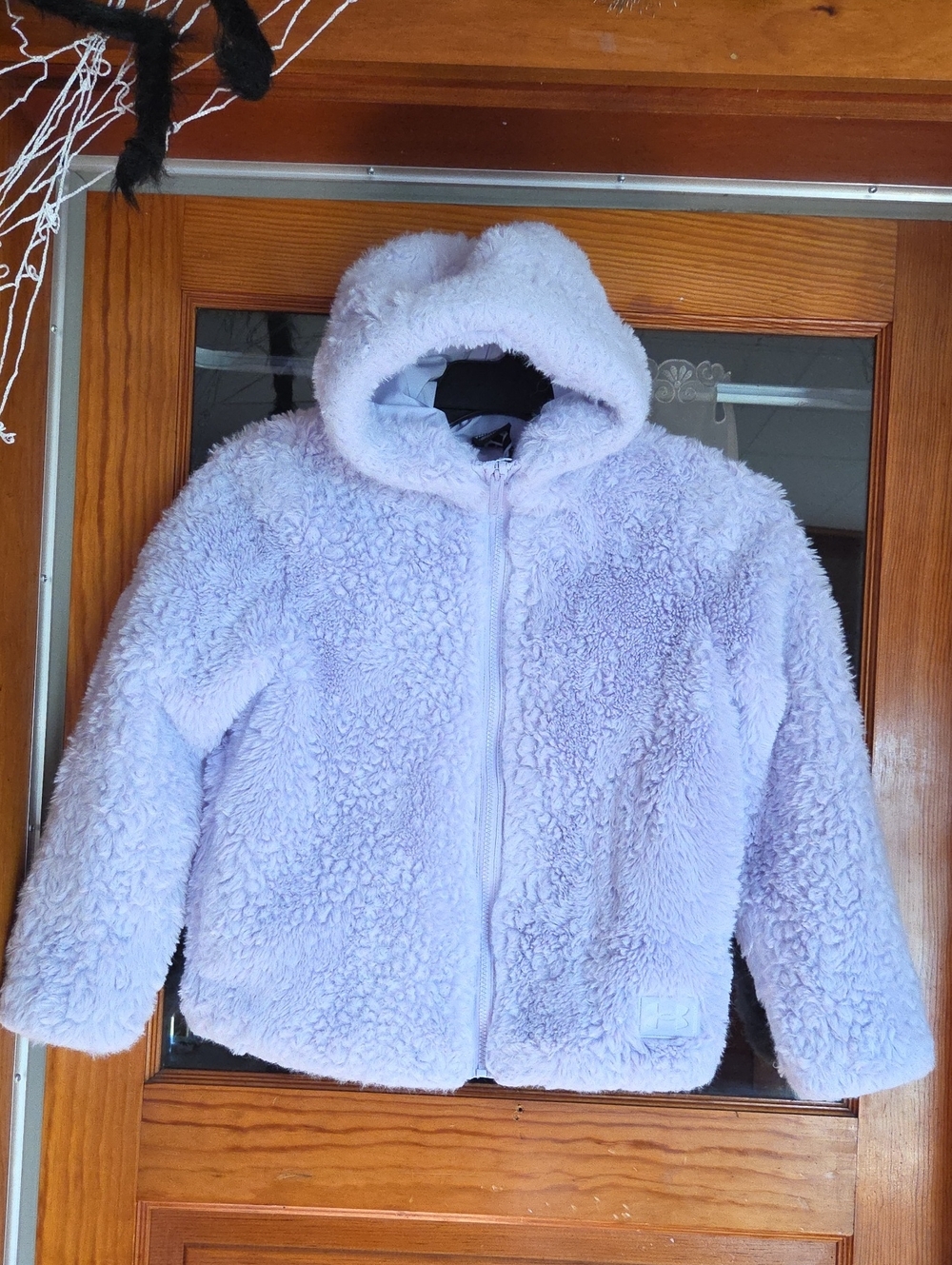 Under Armour Plush Hooded Sherpa Jacket - Lavender